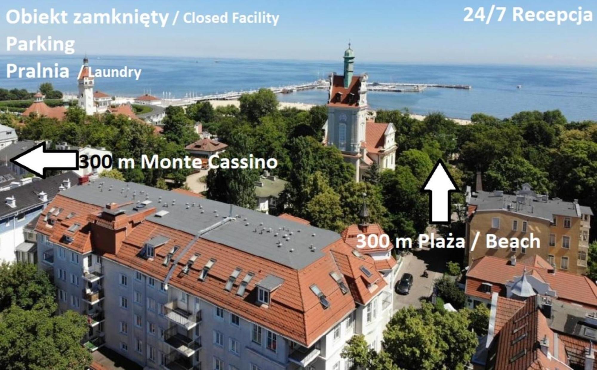Sea & City 50 M Monte Casinno 100 M Beach Apartments Lux Sopot Ngoại thất bức ảnh